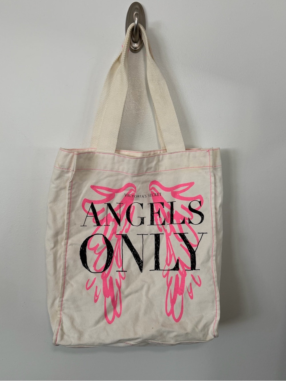 Victoria's Secret Angels Canvas Tote Bag